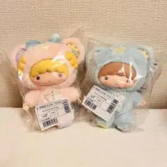 リトルツインスターズ 50周年　星空のエンジェル　マスコットホルダー　キキララ