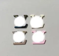 LV ロゴ ビーズ カスタムボールペン OK！ 4個セット