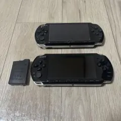 PSP3000本体2台セットバッテリー1個動作未確認ジャンク即購入OK SONY
