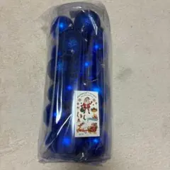 クリスマス オーナメント 飾り ツリー ボール 24個 8cmブルー　パーティー