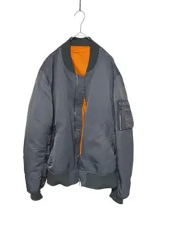 アルファ MA-1 フライトジャケット サイズL 中綿なし