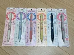 サンリオKURUTOGA 0.5 シャープペンシル 6色セット