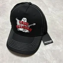 レア【新品】USA トゥルーレリジョン キャップ 黒 帽子 ハット TRUE RELIGION(トゥルーレリジョン) 帽子(メンズ) - ブランド通販のBUYMA
