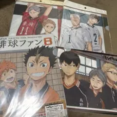 ハイキュー!! クリアファイル4枚セット