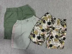 キッズ 半ズボン 3点セット 110