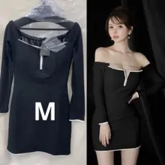 M 4166ローブドフルールグロッシーブリエAngelRキャバドレス