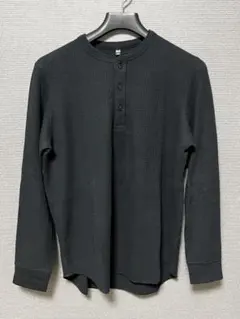 WYM REFINED WAFFLE HENLEY NECK L/S TEE S - メルカリ