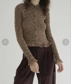CLANE クラネ MIX MESH GATHER SHIRT 1 S〜Mサイズ