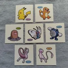 ポケットモンスター デコキャラシール(第216弾)・７枚セット