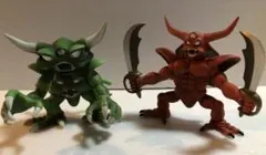 ソフビモンスター　ドラクエ　２体まとめ　フィギュア　ドラゴンクエスト Yahoo!オークション - ドラゴンクエスト ソフビ モンスター