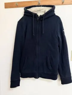 メンズ　Abercrombie & Fitch パーカー ネイビー　Mサイズ