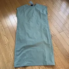 new balance ノースリーブワンピース S グリーン