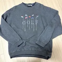 PIVOT RULES GOLFセーター グレーX L1161番