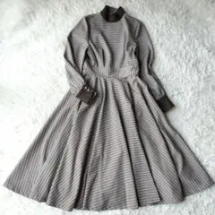 新品未使用　foufou フーフー　半袖　ロングワンピース　Mサイズ　ストライプ 新品未使用 foufou フーフー 半袖 ロングワンピース Mサイズ