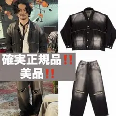 常田大希着用 デニムジャケット グラデーション - メルカリ
