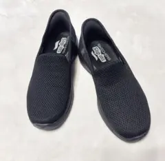 【美品】SKECHERS Slip-ins スリッポン ブラック 23.5cm
