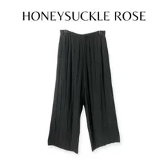 【ハニーサックルローズ】 ワイドパンツ ブラック size M a1204