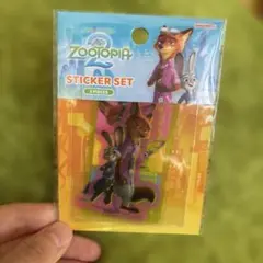 Zootopia 2 ステッカーセット 3ピース
