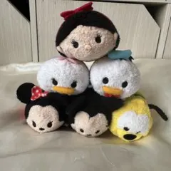 ディズニー ツムツム ぬいぐるみ 6体セット