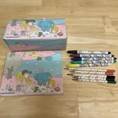昭和レトロ　LittleTwinStars 箱、色鉛筆　twinkleペンのサムネイル