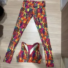 JAZZERCISE ブラトップ+レギンスセット レオパード柄 - メルカリ