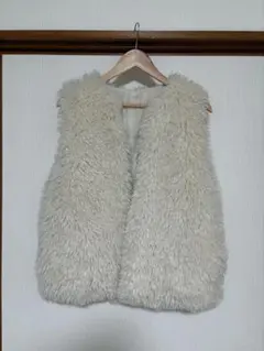 ボア ノースリーブベスト