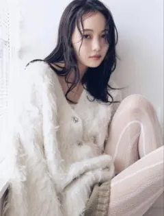 andequal wave design sheer knit グレー - メルカリ