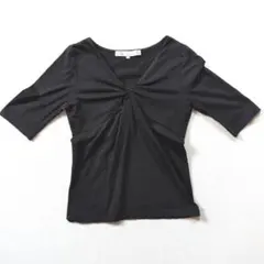 MELROSE claire カットソー ブラック 半袖⭐️セット割OKのサムネイル