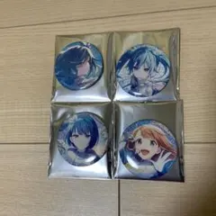プロセカ　グリッター缶バッジ　50A 日野森雫　桐谷遥　花里みのり　初音ミク