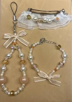 アクセサリーセット　イエロー