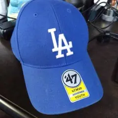 【美品】ロサンゼルス・ドジャース キャップ ユースサイズ