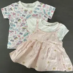 アンパンマン　Tシャツ 2枚セット　女の子