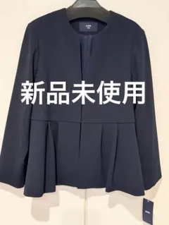 【新品】シップスカラーズ　ノーカラージャケットダークブルー