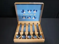 【美品】Disney ミッキーマウス オールステン スプーン 5本セット