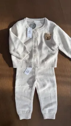 【新品未使用】 GAP 80cm 上下セットアップ ニット　タグ付き