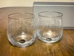 ボヘミア　ペアグラス　未使用品