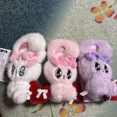 エスターバニー　リボンハートマスコット 3種セット