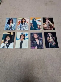 中森明菜 パフォーマンス厳選写真 L判 8枚セット