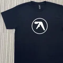 エイフェックスツイン Aphex Twin ロゴ Tシャツ ブラック コットンのサムネイル