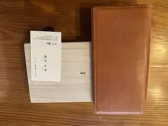 に*し様 本革の長財布 革職人の方に一点物としてオーダーで制作していただいたもの