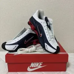 Nike Shox R4 NAVY×RED×WHITE