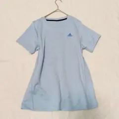【アディダス】半袖Tシャツ（F）刺繍ロゴ スポーツパフォーマンス ワッフル素材のサムネイル