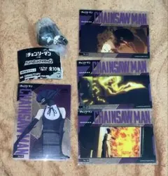 【5点セット】ボム　つまんでつなげてマスコット クリアカード　レゼ篇