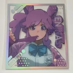 BLEACH WORLD クリアミニ色紙 ミニーニャ 護廷高校&白砂女子