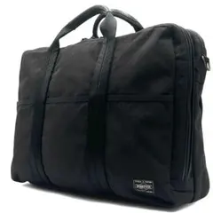【美品】 PORTER ポーター ハイブリッド 2way ブリーフケース 2層
