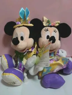 ☆ディズニー イースター2015 ペアぬいぐるみ ミッキー＆ミニー☆