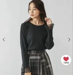 GLOBAL WORK ♡ 袖フレア長袖カットソー