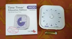 TIME TIMER MOD 120分 タイムタイマー TTM9-120-W 紫のサムネイル