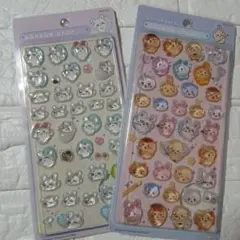 ◎ちいかわ◎硬いシール 2枚セット