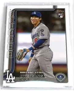 キム・ヘソン2025 Topps Update MLB レギュラーカード RC